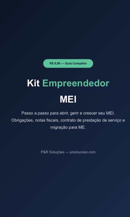 Kit Empreendedor MEI