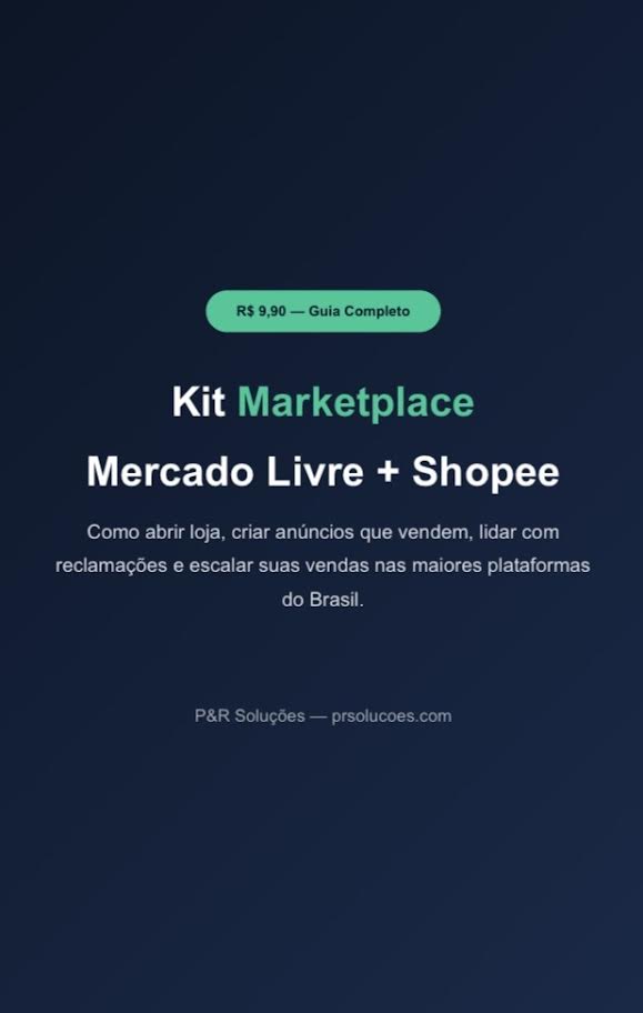 Kit Marketplace (ML + Shopee)