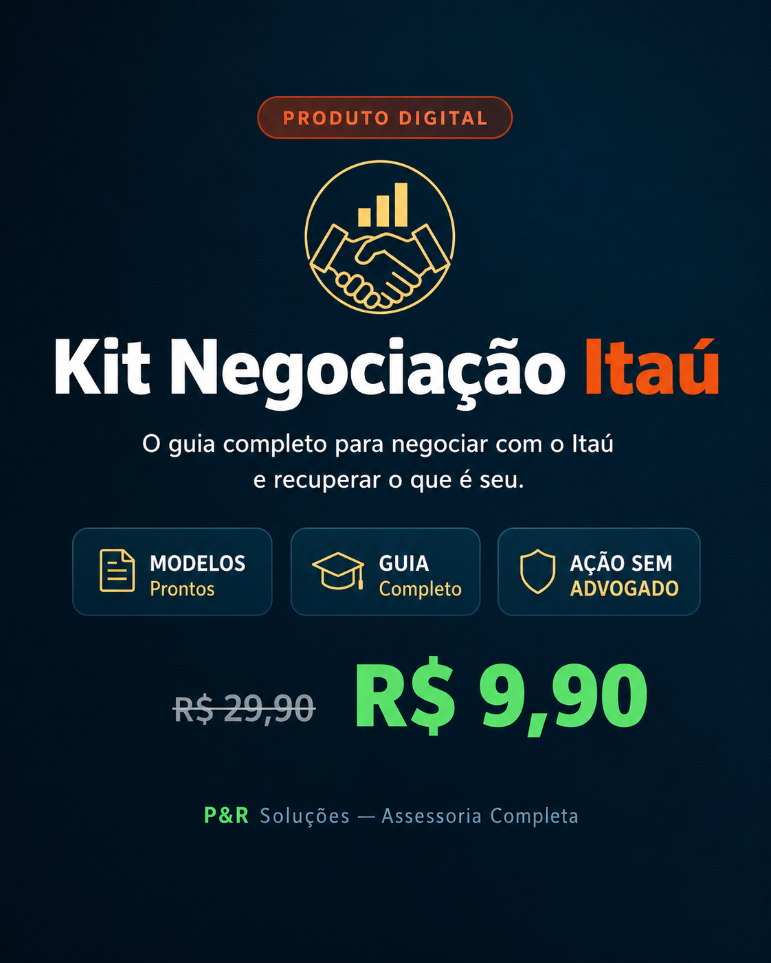 Kit Negociação Itaú
