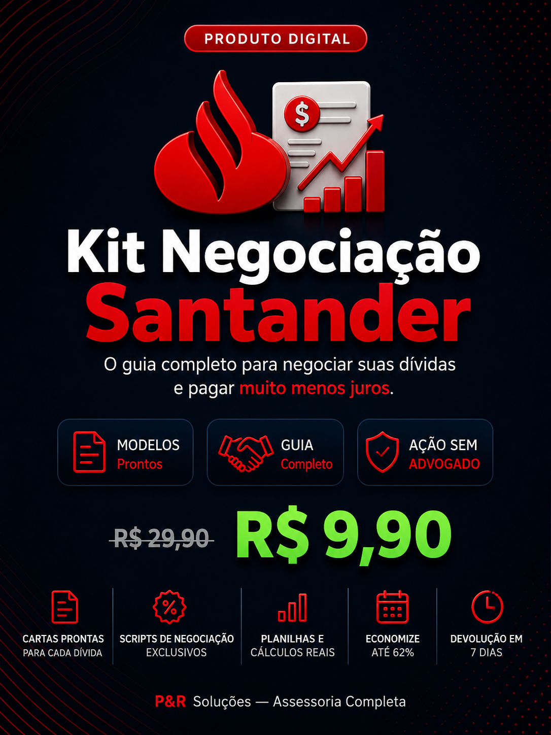 Kit Negociação Santander