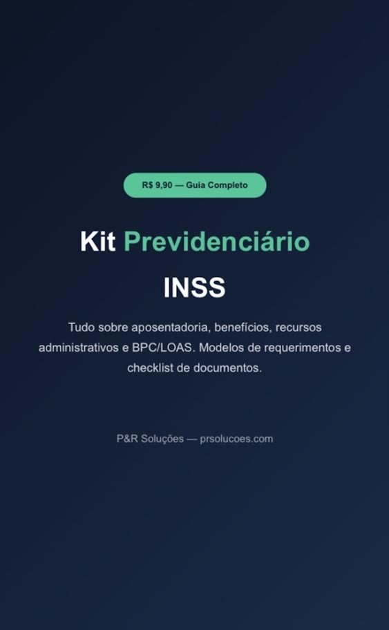 Kit Previdenciário INSS