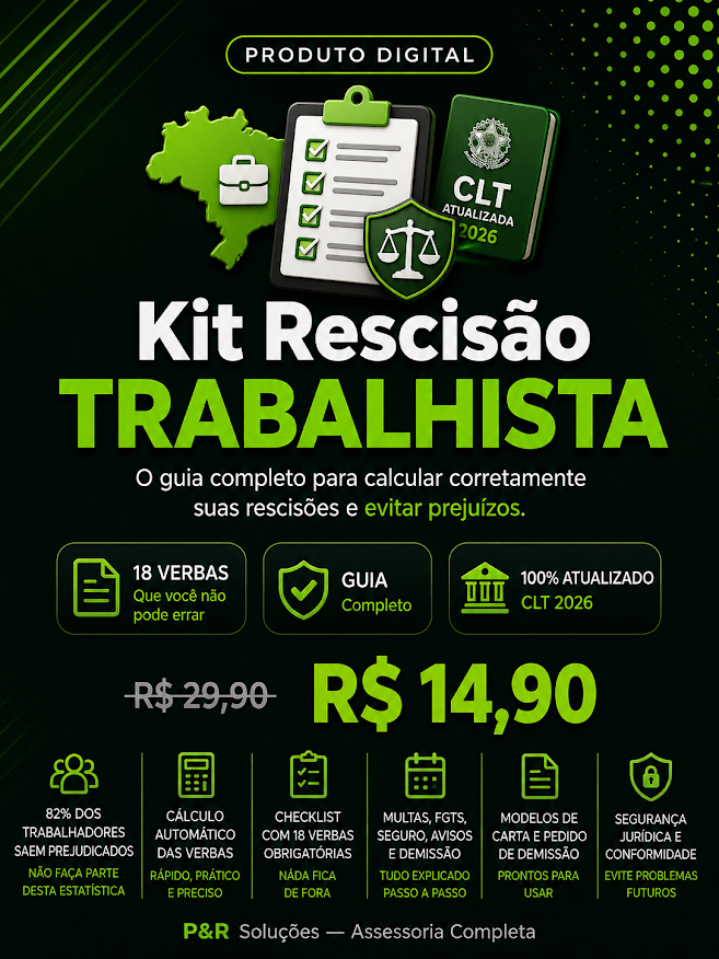 Kit Rescisão Trabalhista